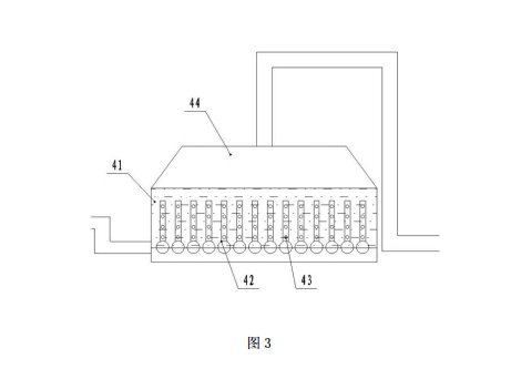 氧化反應池的結構示意圖